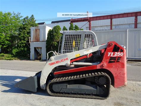 takeuchi tl250 skid steer|takeuchi tl250 multi terrain loader.